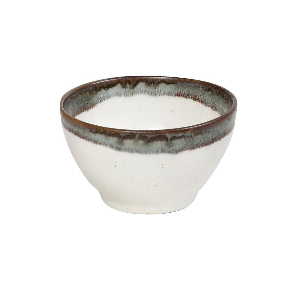 Μπολάκι-Ντιπάκι Πορσελάνης Στρογγυλό Κουπ Ø10xH6cm React. Green Essentials Espiel OWP119K6 - 