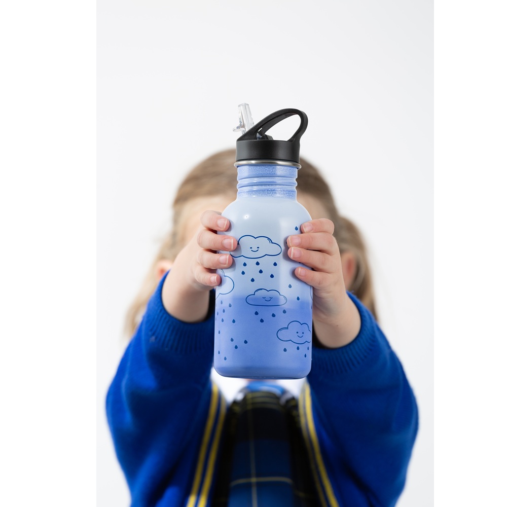 Ανοξείδωτο Μπουκάλι Με Πιπίλα 550ml – Cloud Colour Change – Πρακτικότητα & Διασκέδαση Typhoon PURE 1401.766 - 2