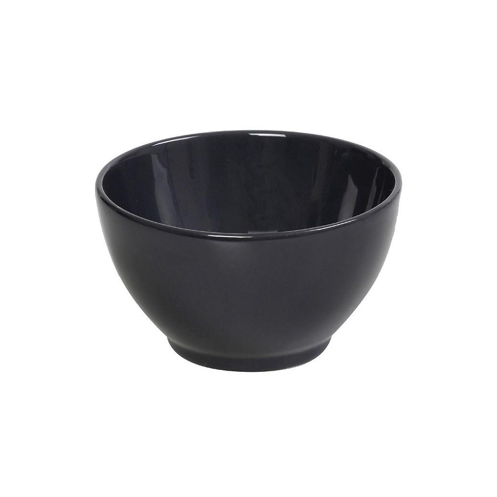 Μπολάκι-Ντιπάκι Πορσελάνης Στρογγυλό Κουπ Ø11xH7cm Anthracite Essentials Espiel OWB120K6 - 