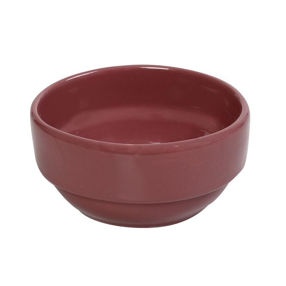 Μπολάκι - Ντιπάκι Πορσελάνης Στρογγυλό Στοιβαζόμενο Ø14xH6,5cm Pomegranate Essentials Espiel OWD118 - 