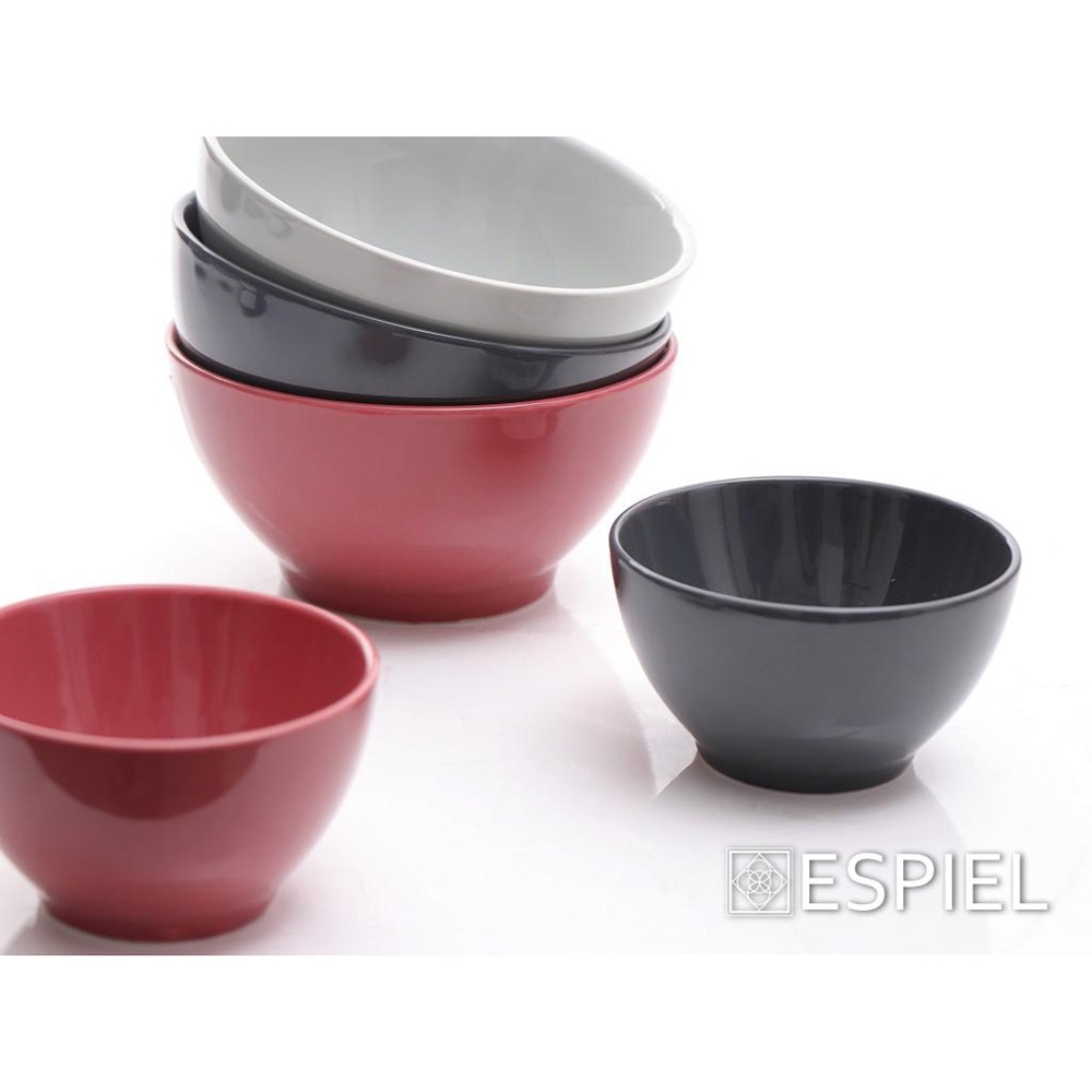 Μπολ Πορσελάνης Στρογγυλό Κουπ Ø14xH7,5cm Pomegranate Essentials Espiel OWD121 - 2