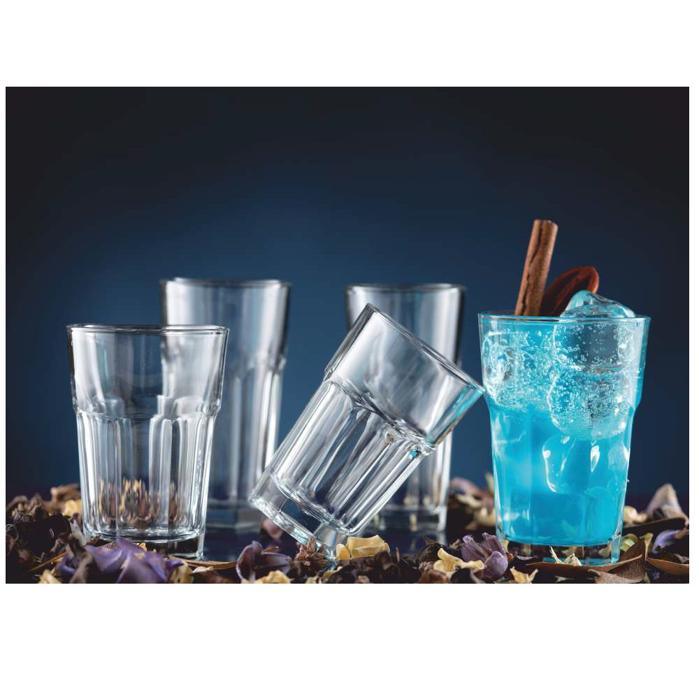Ποτήρι Νερού Γυάλινο Διάφανο 270ml Ø7,7xH12cm Marocco Uniglass 51032 - 3