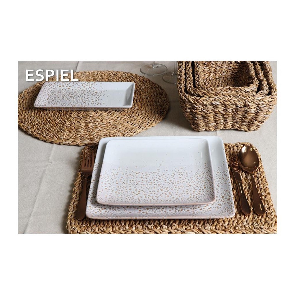 Σουπλά Φαγητού Ορθογώνιο Seagrass 40x30xH1cm Espiel KAG119K6 - 5
