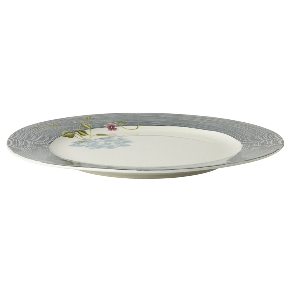 Πιατέλα Πορσελάνης New Bone China 30 εκ. Laura Ashley Heritage Midnight Pinstripe Uni LA180461 - 2