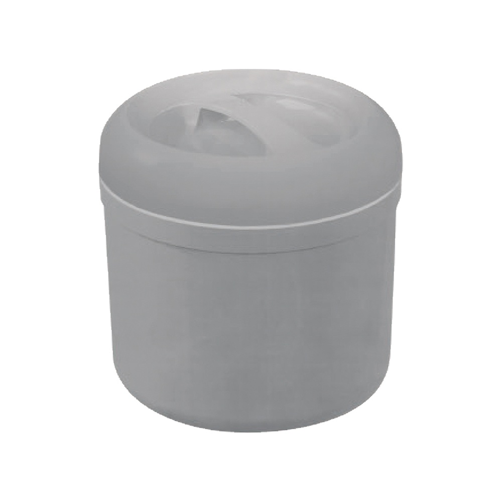 Παγοδιατηρητής Πλαστικός Ασημί 10lt Best Ø32x27cm Novatex 04-542 - 