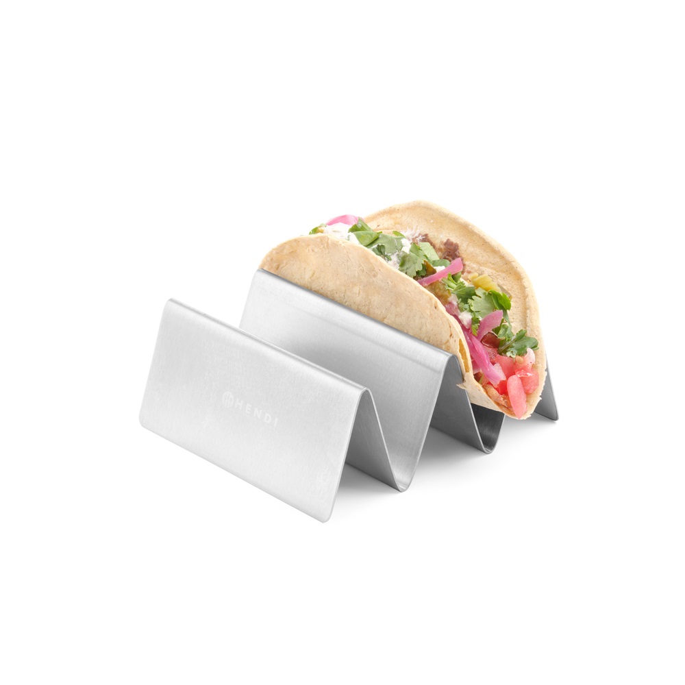 Βάση 2 Θέσεων Για Taco Ανοξείδωτη 13,5x11,5xH5cm 429440 Hendi 30.41674 - 2
