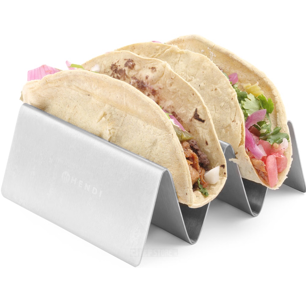 Βάση 2 Θέσεων Για Taco Ανοξείδωτη 13,5x11,5xH5cm 429440 Hendi 30.41674 - 3