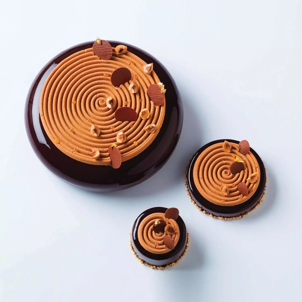 Φόρμα Σιλικόνης Platinum 6 Θέσεων Ø75x8mm 28ml Tourbillon 28 Silikomart 36.230.87.0065 - 4