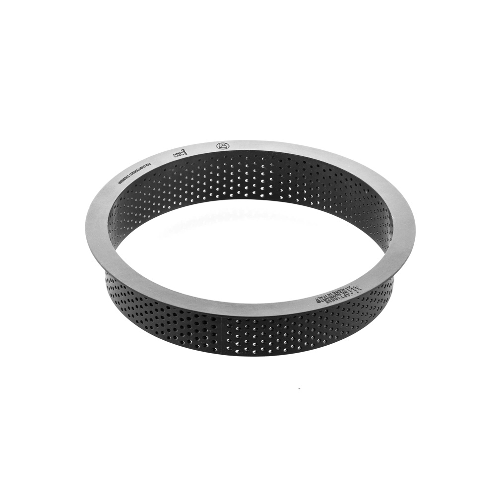 Τσέρκι Τάρτας Στρογγυλό Micro Perforated Ø160x35mm Tarte Ring Round Silikomart 52.368.20.0065 - 3