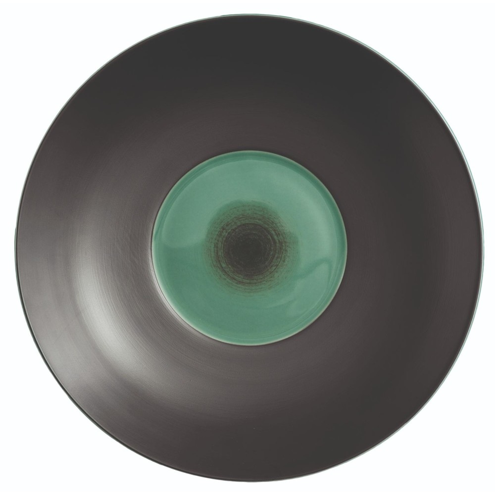 Πιάτο Βαθύ Πορσελάνης 30,5cm Ekate Opal Green Le Coq Ιταλίας 67-EKTG1305 - 