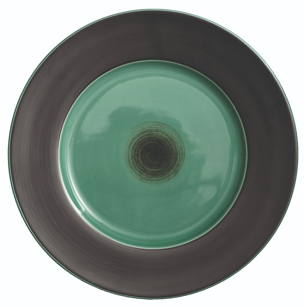Πιάτο Ρηχό Πορσελάνης 33,5cm Ekate Opal Green Le Coq Ιταλίας 67-EKTG5335 - 