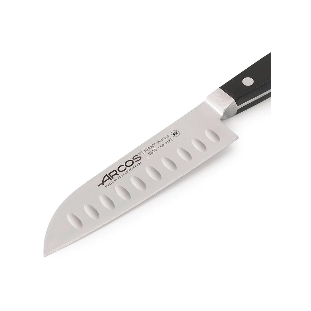 Μαχαίρι Santoku 14cm NITRUM Σφυρήλατο Ανοξείδωτο Ατσάλι Arcos Clásica 256900 - 2