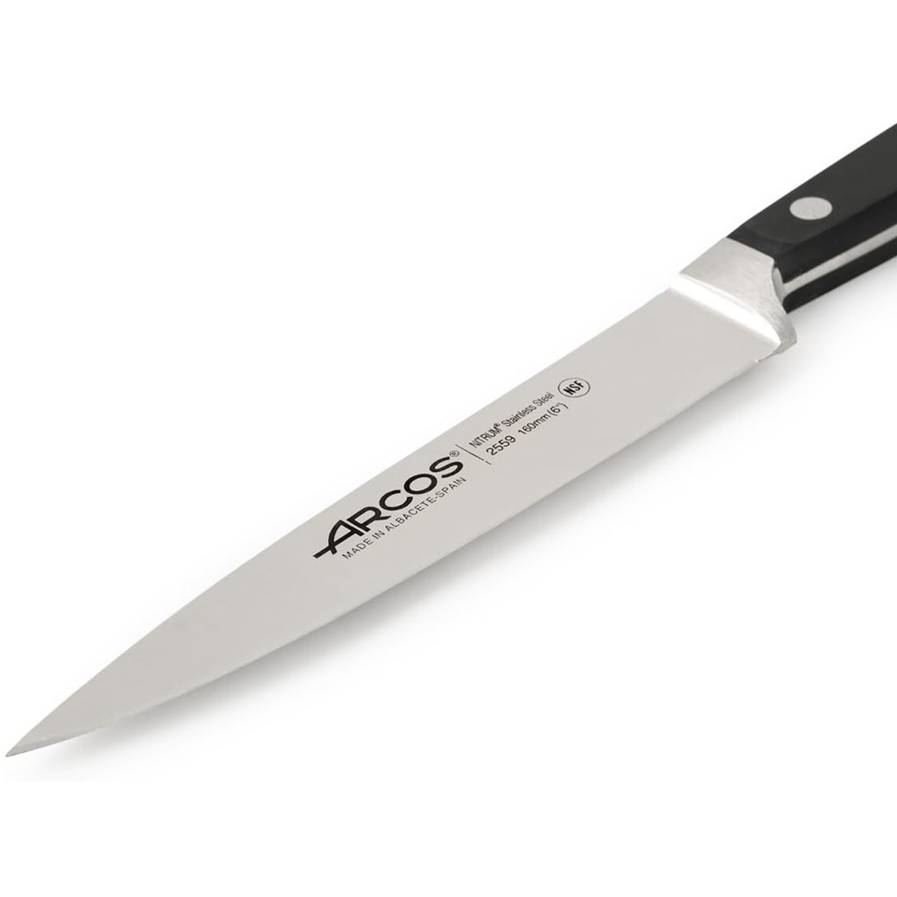 Μαχαίρι Κουζίνας 16cm Σφυρήλατο NITRUM Ανοξείδωτο Ατσάλι Arcos Clásica 255900 - 3