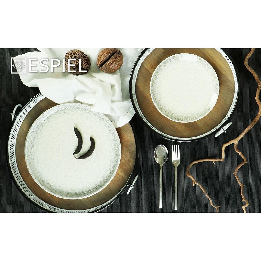 Πιάτο Βαθύ Πορσελάνης Στρογγυλό Φ23xH4cm Canvas Espiel KNA120K6 - 5
