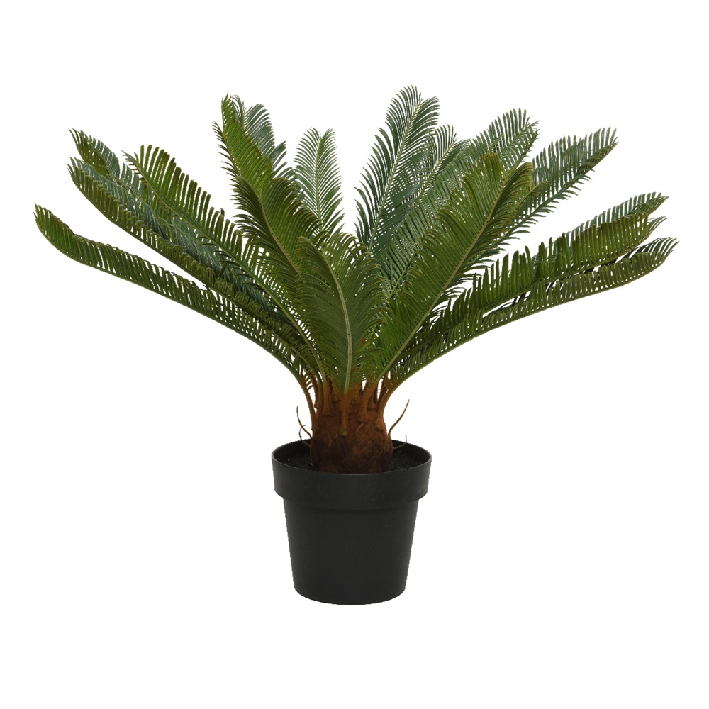 Τεχνητό Φυτό Cycas σε Γλάστρα, Διάμετρος 80cm x Ύψος 60cm – Kaemingk 804214 - 