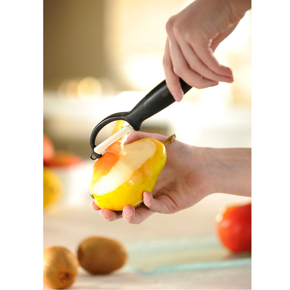 Αποφλοιωτής-Peeler Κάθετος Με Κεραμική Λεπίδα 18,4cm Πλαστικός Ceramo Gefu 12770 - 2