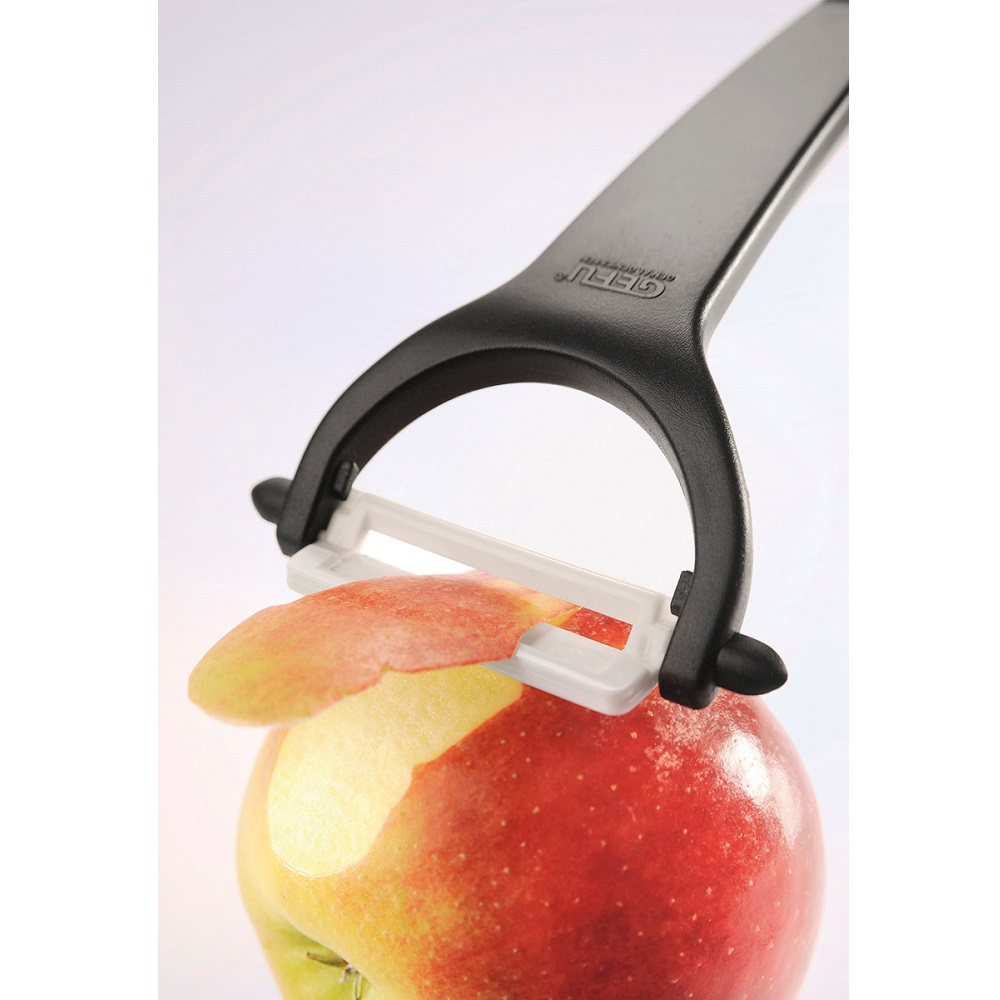 Αποφλοιωτής-Peeler Τ-Shape Κεραμική Λεπίδα 13,8cm Πλαστικός Ceramo Gefu 13630 - 2