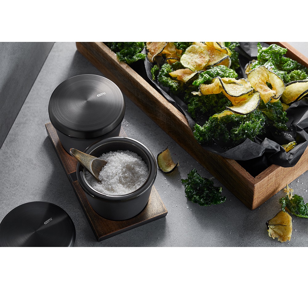 Δοχείο Μπαχαρικών 150ml Μαύρο Ανοξείδωτο/Κεραμικό X-Plosion Gefu 34639 - 5