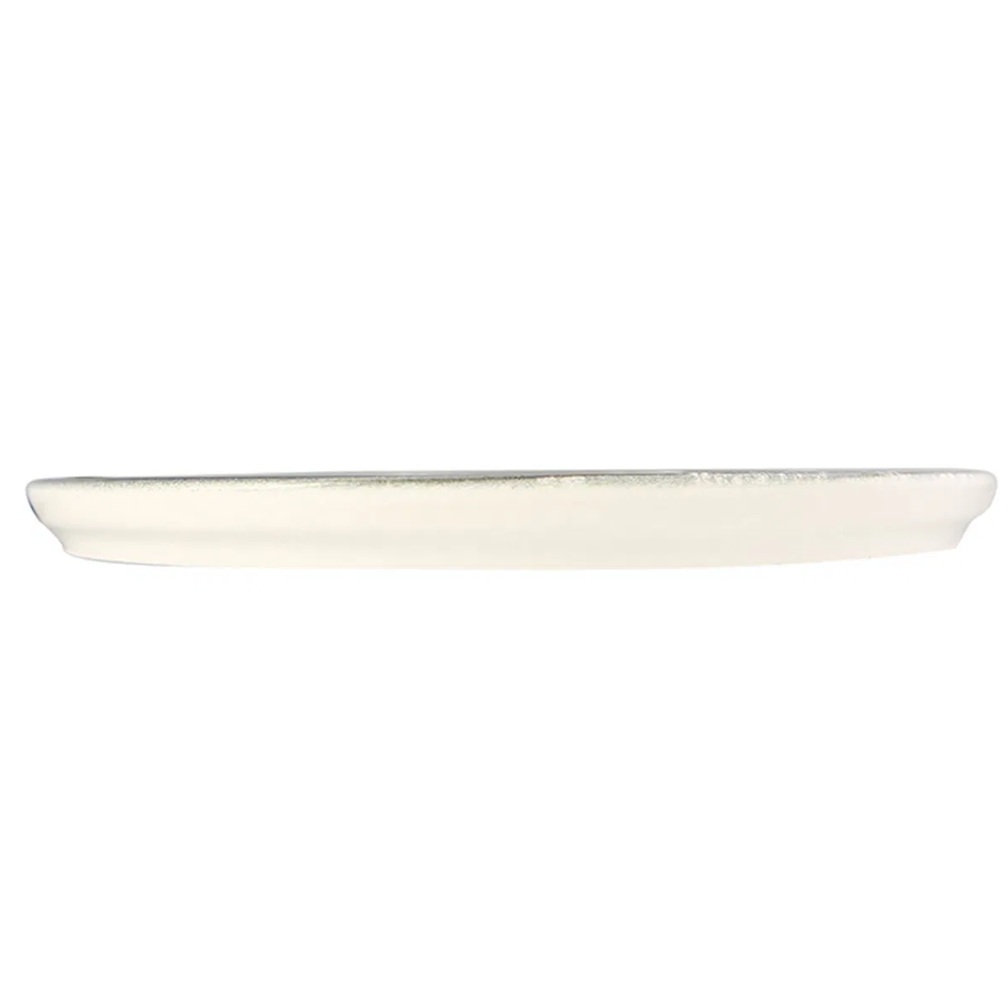 Πιάτο Πορσελάνης Μπεζ Ανάγλυφο 21cm Porland Lykke 04ALM006567 - 3