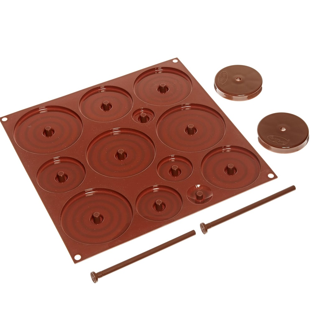 Καλούπι Σοκολάτας Σιλικόνης 3D Chocolate Tree 30,5x30,5x1,5cm Καφέ Silikomart C3D02 22.152.77.0065 - 