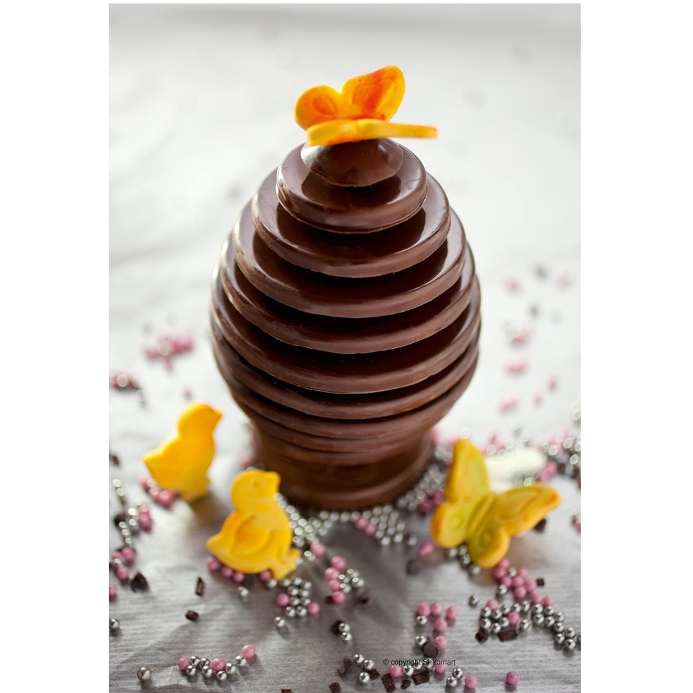 Καλούπι Σοκολάτας Σιλικόνης 3D Chocolate Tree 30,5x30,5x1,5cm Καφέ Silikomart C3D02 22.152.77.0065 - 3