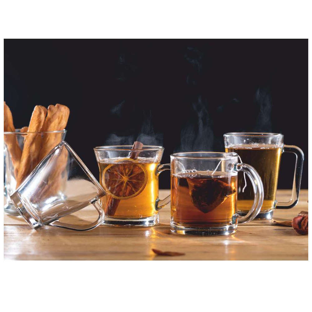 Κούπα Γυάλινη Διάφανη 385ml Ø9,6xH11,7cm Aroma Uniglass 50823 - 2