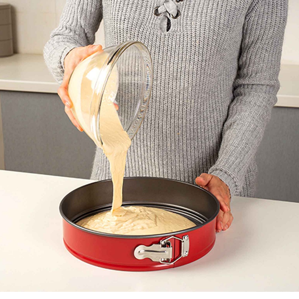 Φόρμες Κέικ & Τάρτας Σετ 3 τμχ Ατσάλινες Αντικολλητικές Nava 10-103-301 - 3