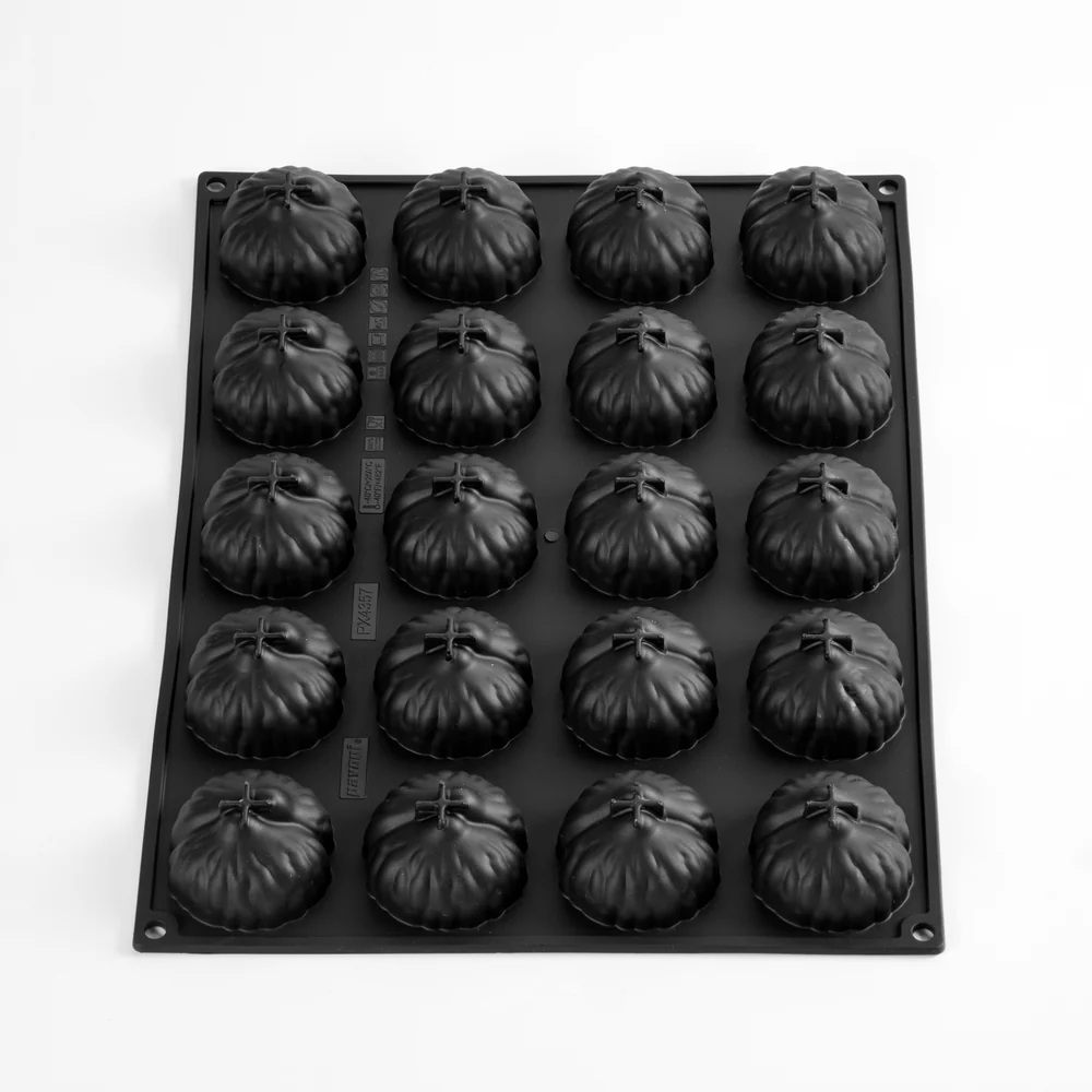 Φόρμα Σιλικόνης Pavoflex Marron Ø60x35mm 20 Θέσεων 65ml Pavoni PX4357 - 2