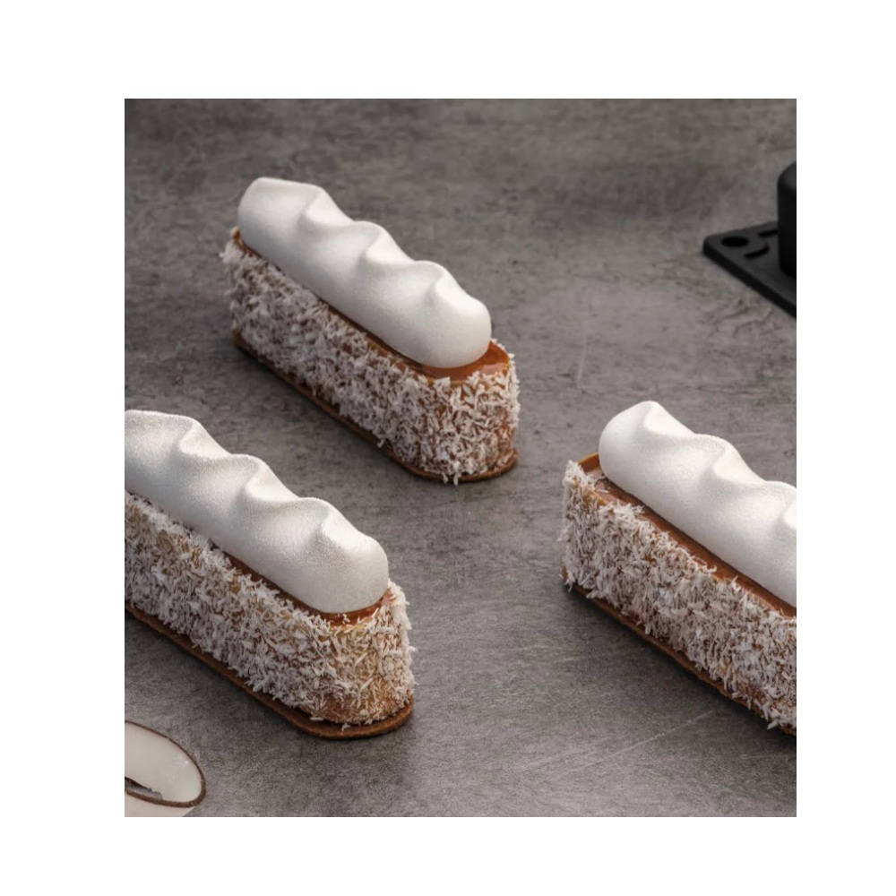 Φόρμα Σιλικόνης Pavoflex Pastel 3D 125x28x28mm 14 Θέσεων 90ml Pavoni PX4353 - 3