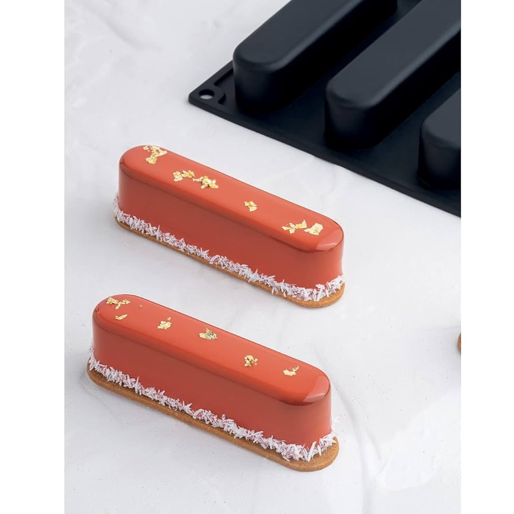 Φόρμα Σιλικόνης Pavoflex Pastel 3D 125x28x28mm 14 Θέσεων 90ml Pavoni PX4353 - 4