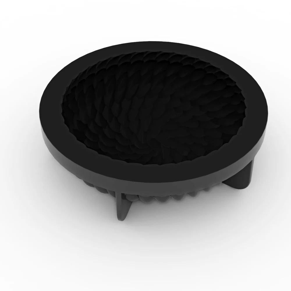 Φόρμα Σιλικόνης Platinum Ø180x56mm 1000ml Pavoni Façon Saint-Honoré KE074 - 1