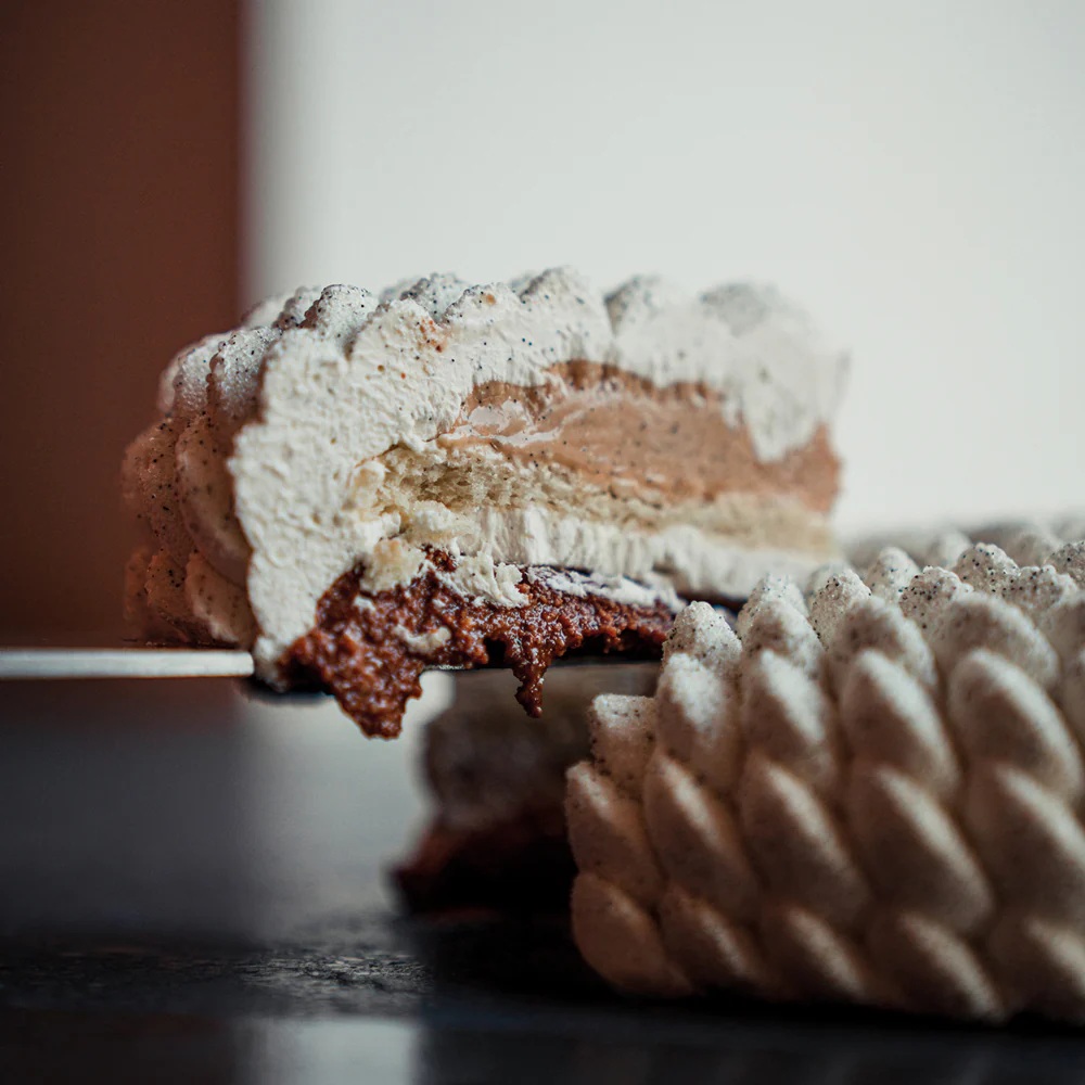 Φόρμα Σιλικόνης Platinum Ø180x56mm 1000ml Pavoni Façon Saint-Honoré KE074 - 4