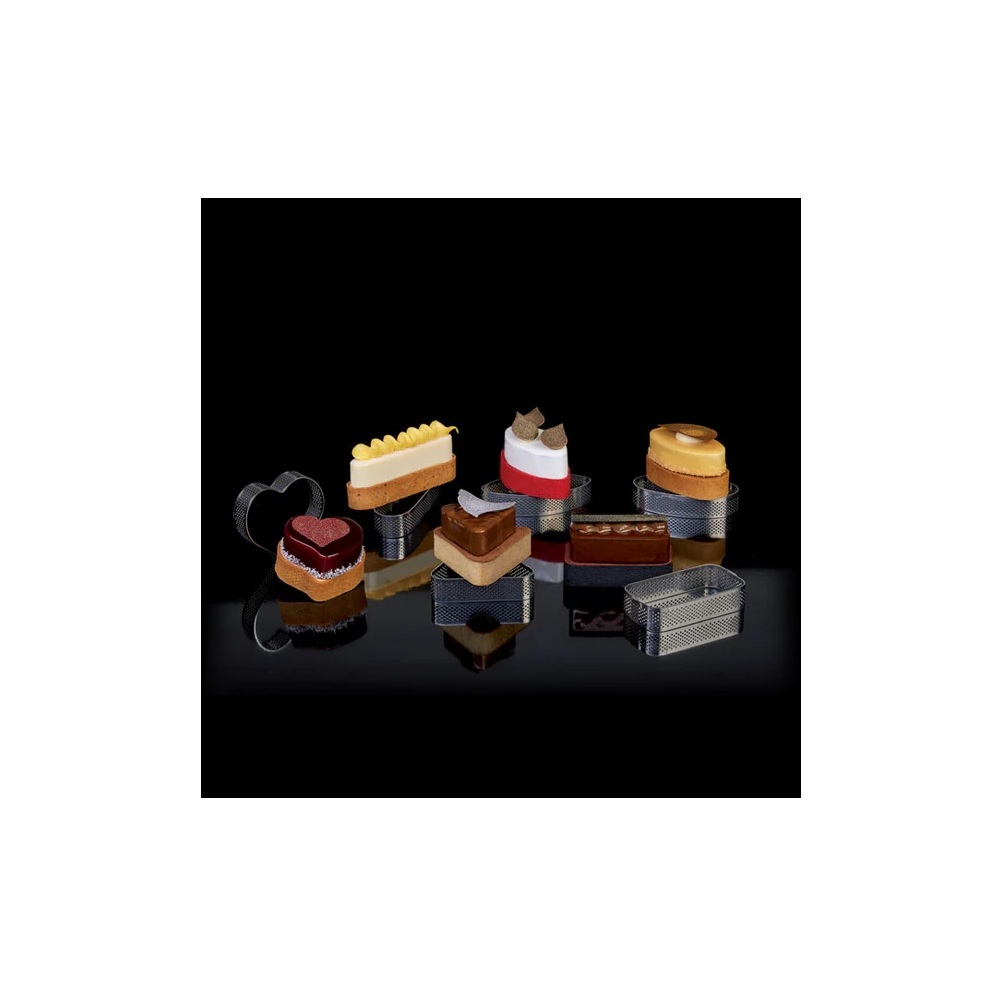 Τσέρκι Ανοξείδωτο Μικροδιάτρητο Οβάλ 125x30x20mm Pavoni XF15 - 2