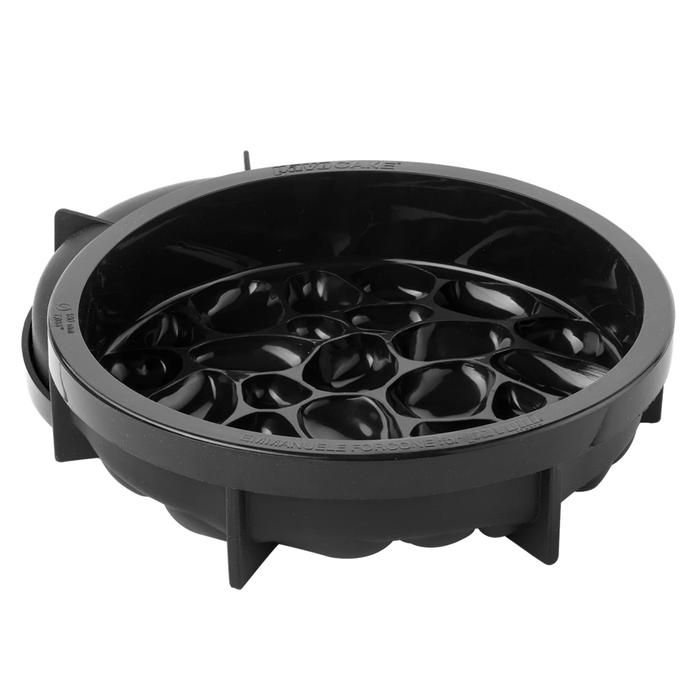 Φόρμα Σιλικόνης Platinum 3D Pavocake Ø180x50mm 1050ml Pavoni Rocky KE038 - 