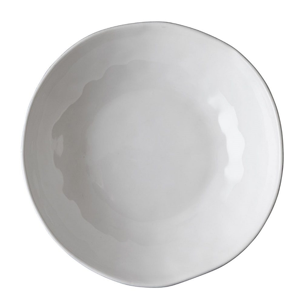Σαλατιέρα Βαθιά Στρογγυλή Stoneware Φ26xH7,5cm White Artisan Laura Ashley LA183193 - 2