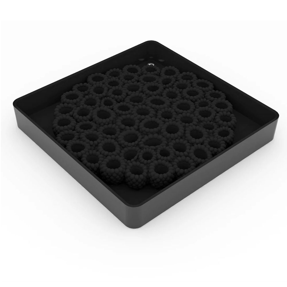 Καλούπι Σιλικόνης Ζαχαροπλαστικής 190x190mm Scarlet Pavoni Italia TOP27 - 2