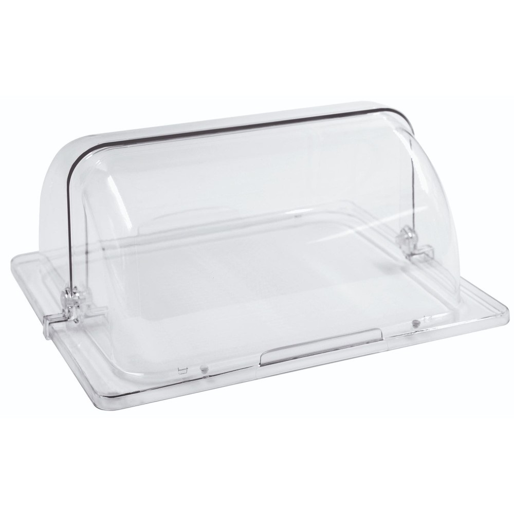 Καπάκι Roll Top PC Ορθογώνιο 33x28cm Διάφανο GN 1/2 GTSA 71-0287 - 