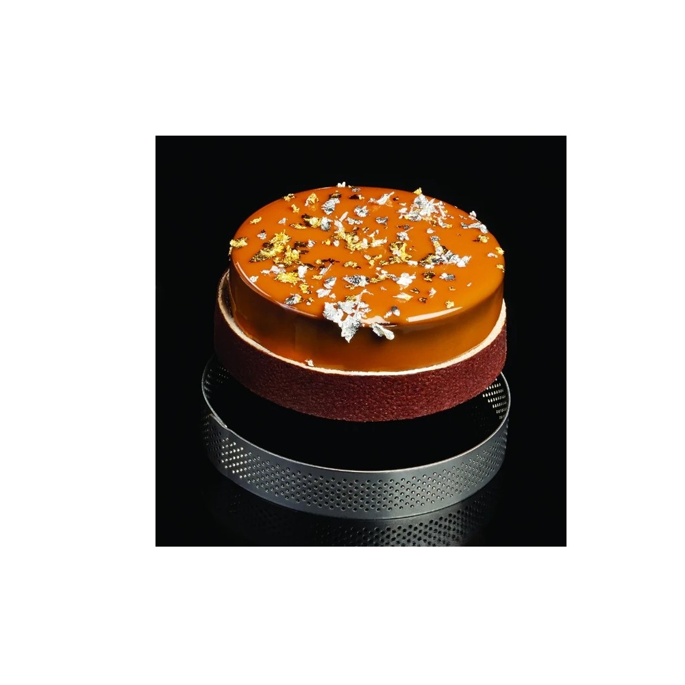 Τσέρκι Ζαχαροπλαστικής Ανοξείδωτο Μικροδιάτρητο Ø70x20mm Pavoni Italia XF7020 - 2