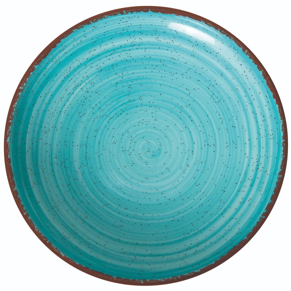 Πιάτο Βαθύ Πορσελάνης Φ28xH5,5cm Γαλάζιο Tiffany GTSA 66-7128 - 1