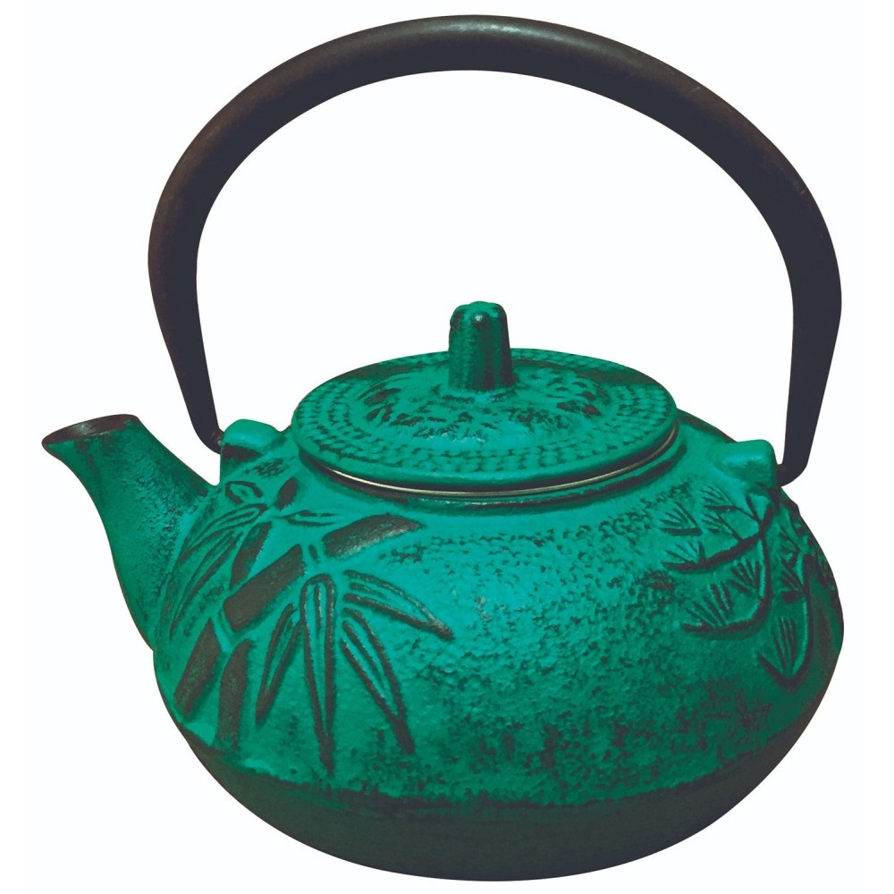 Τσαγιέρα Μαντεμένια 600ml Τιρκουάζ 16xH10cm GTSA 23-0924 - 