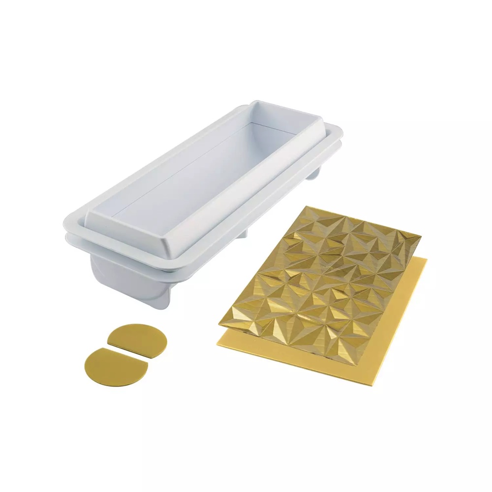 Κιτ Φόρμας Σιλικόνης Platinum Buche 80x250x67mm 1200ml Diamond Buche Silikomart 25.074.63.0065 - 