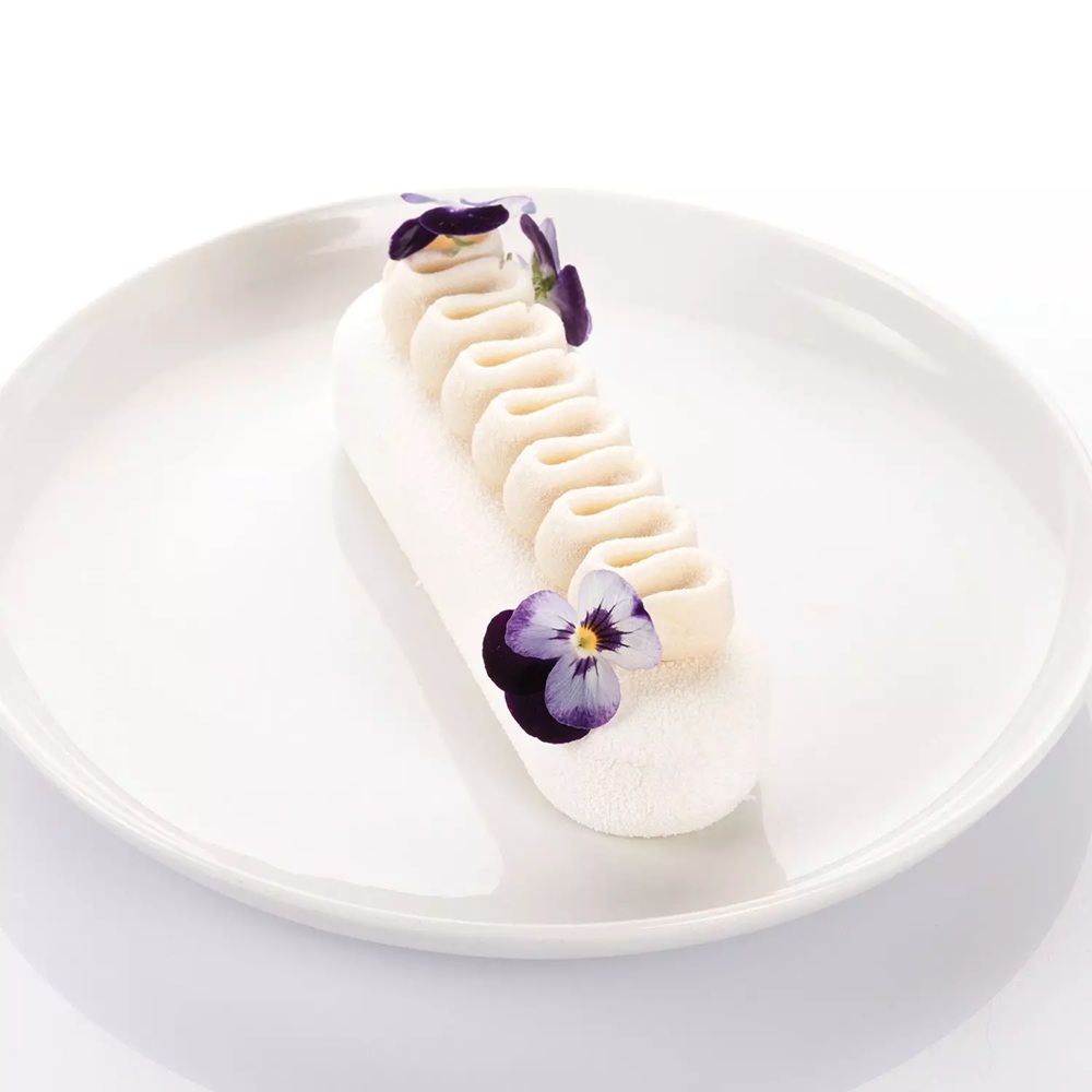 Κιτ Φόρμας Σιλικόνης Platinum 6 Θέσεων 130x38x46mm 140ml Pop Eclair Silikomart 25.275.13.0065 - 3