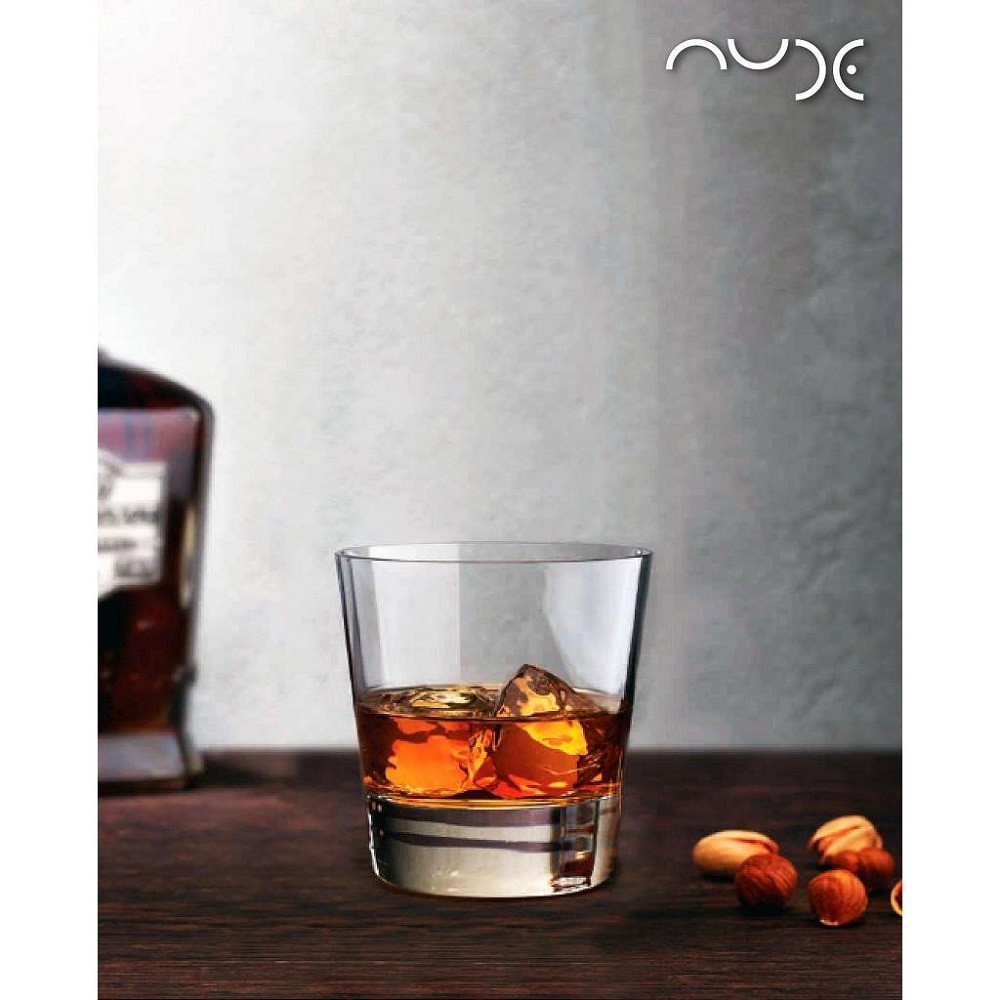 Ποτήρι Κρυσταλλίνης Whiskey 360ml Φ9,6xH10cm Rocks-V Nude NU64020 - 2