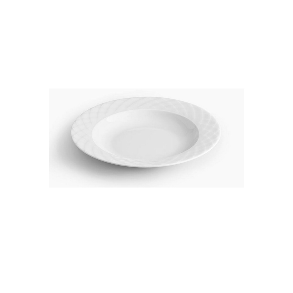 Πιάτο Πορσελάνης Βαθύ Λευκό Itea Ø22x3cm Ionia Basics 8620003 - 3