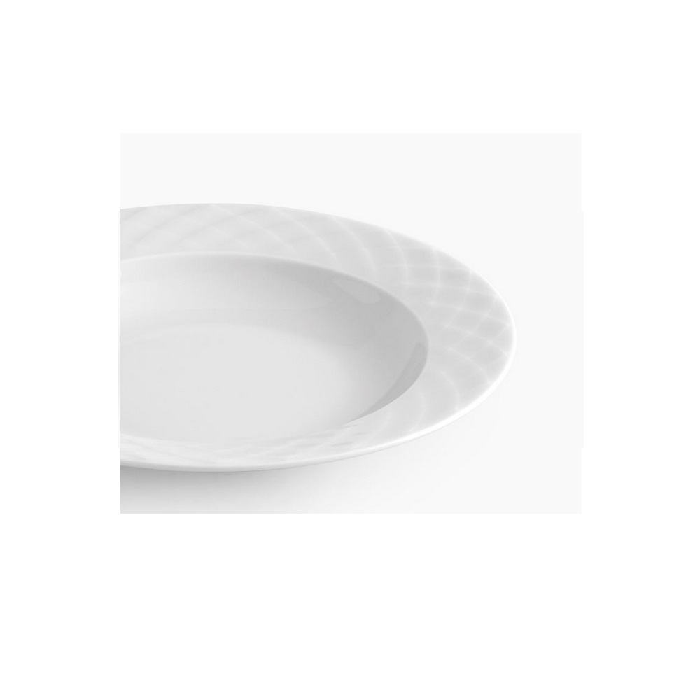 Πιάτο Πορσελάνης Βαθύ Λευκό Itea Ø22x3cm Ionia Basics 8620003 - 4
