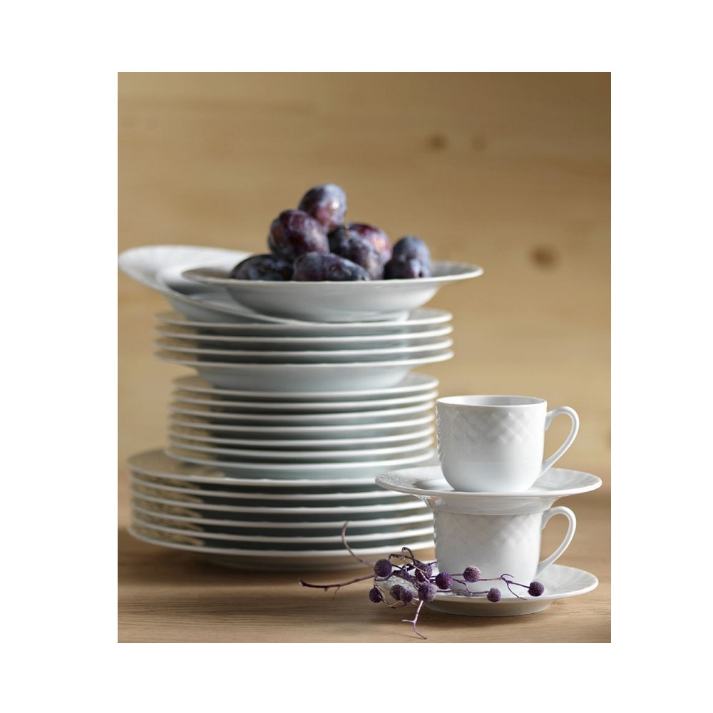 Πιάτο Πορσελάνης Βαθύ Λευκό Itea Ø22x3cm Ionia Basics 8620003 - 5