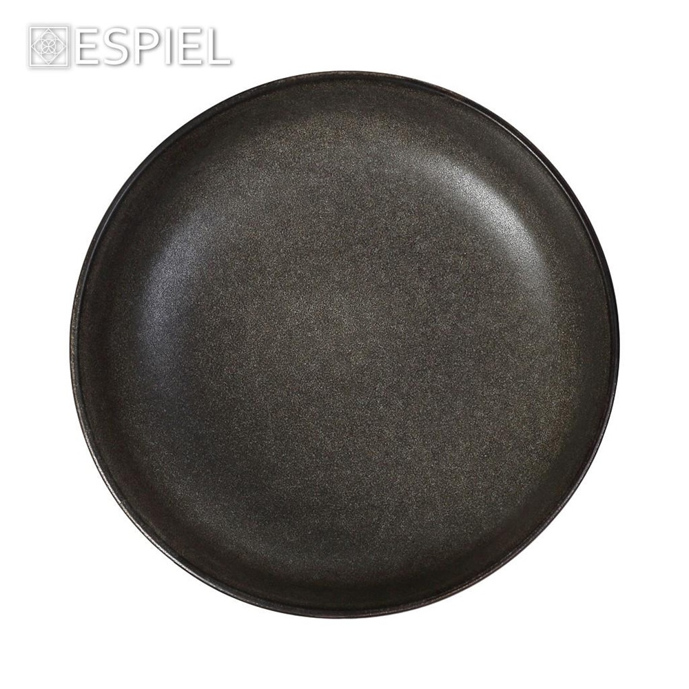 Πιάτο Stoneware Βαθύ Step Φ17,5xH4,5cm Olive Etna Espiel FRL114 - 5