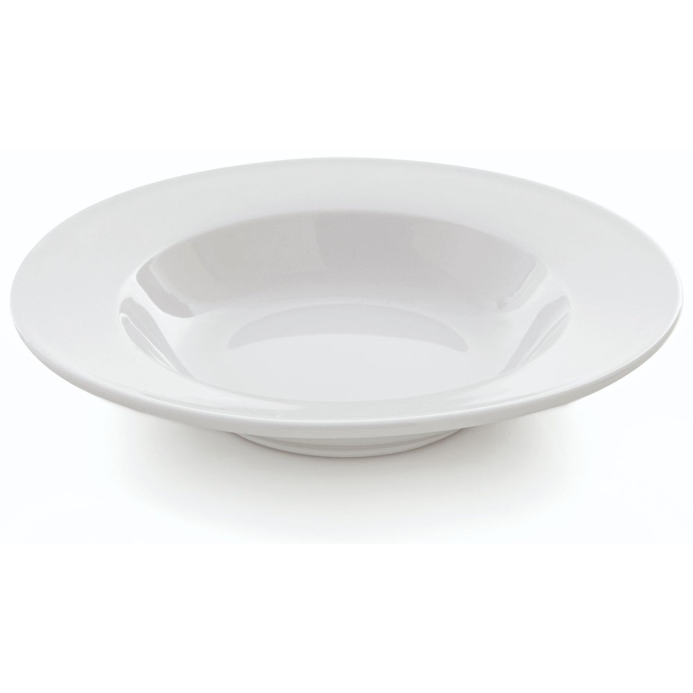 Πιάτο Πορσελάνης Βαθύ 23cm Trattoria Λευκό GTSA 60-521723 - 