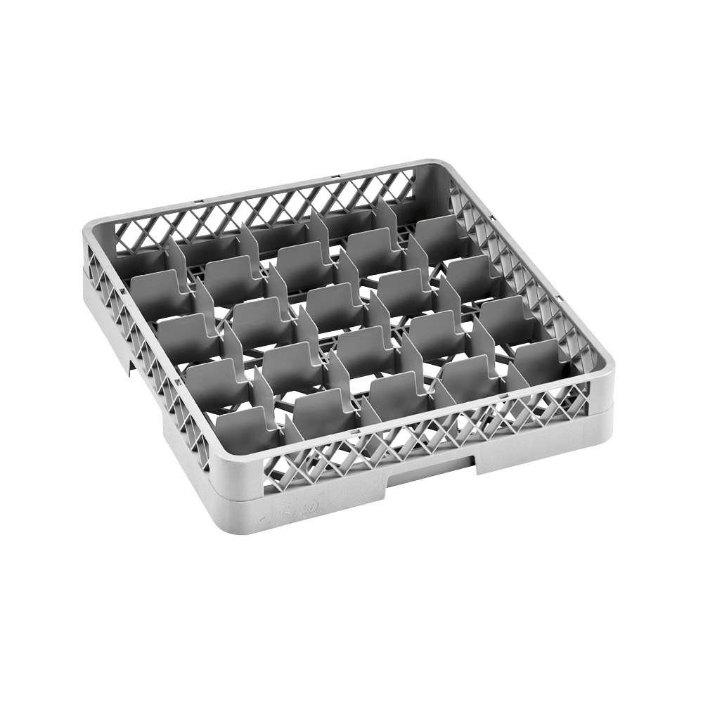 Καλάθι Ποτηριών Πλαστικό 25 Θέσεων 50x50x10cm Novatex 04-013 - 