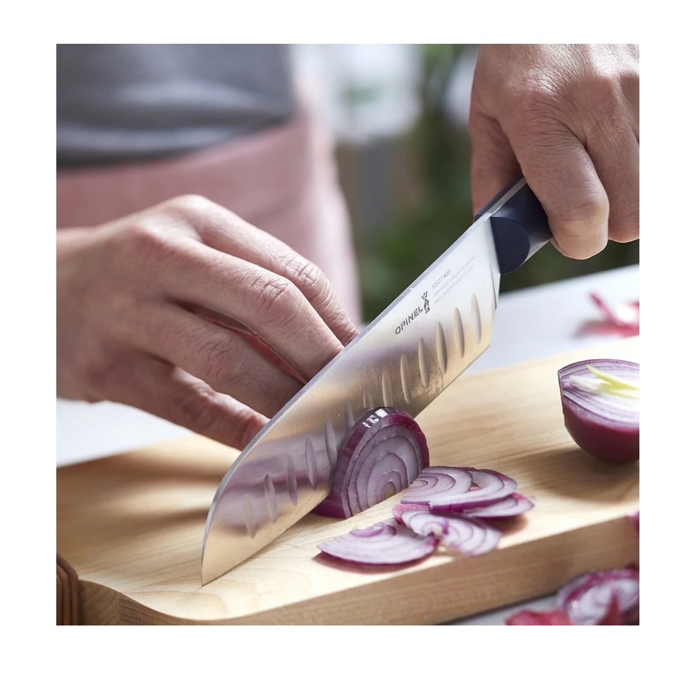 Μαχαίρι Santoku-Λαχανικών 17,78cm Ατσάλι Sandvik 12C27 Intempora Opinel 002219 - 2
